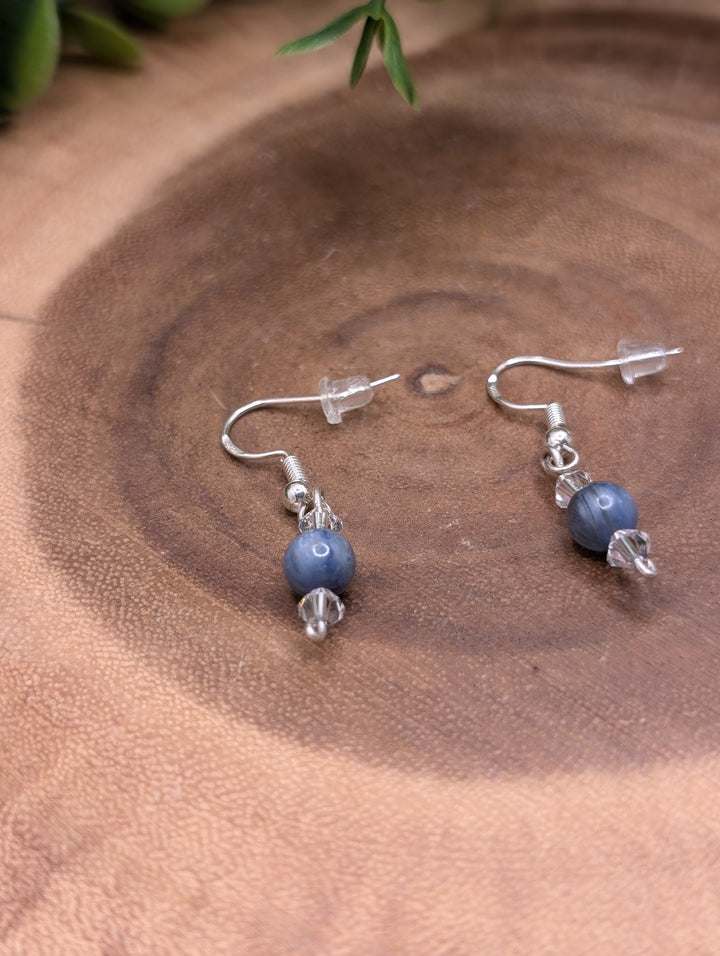 Blue Kyanite Sterling Sliver earrings