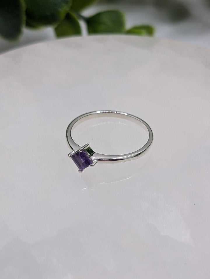 Amethyst Sterling Silver Ring