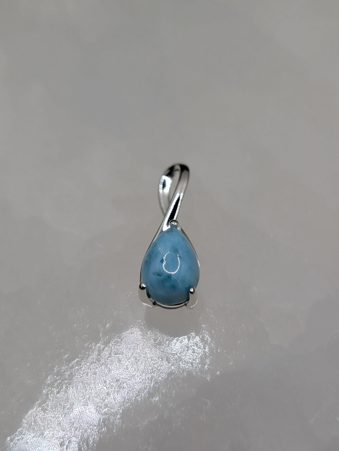 Larimar Sterling Silver Pendant