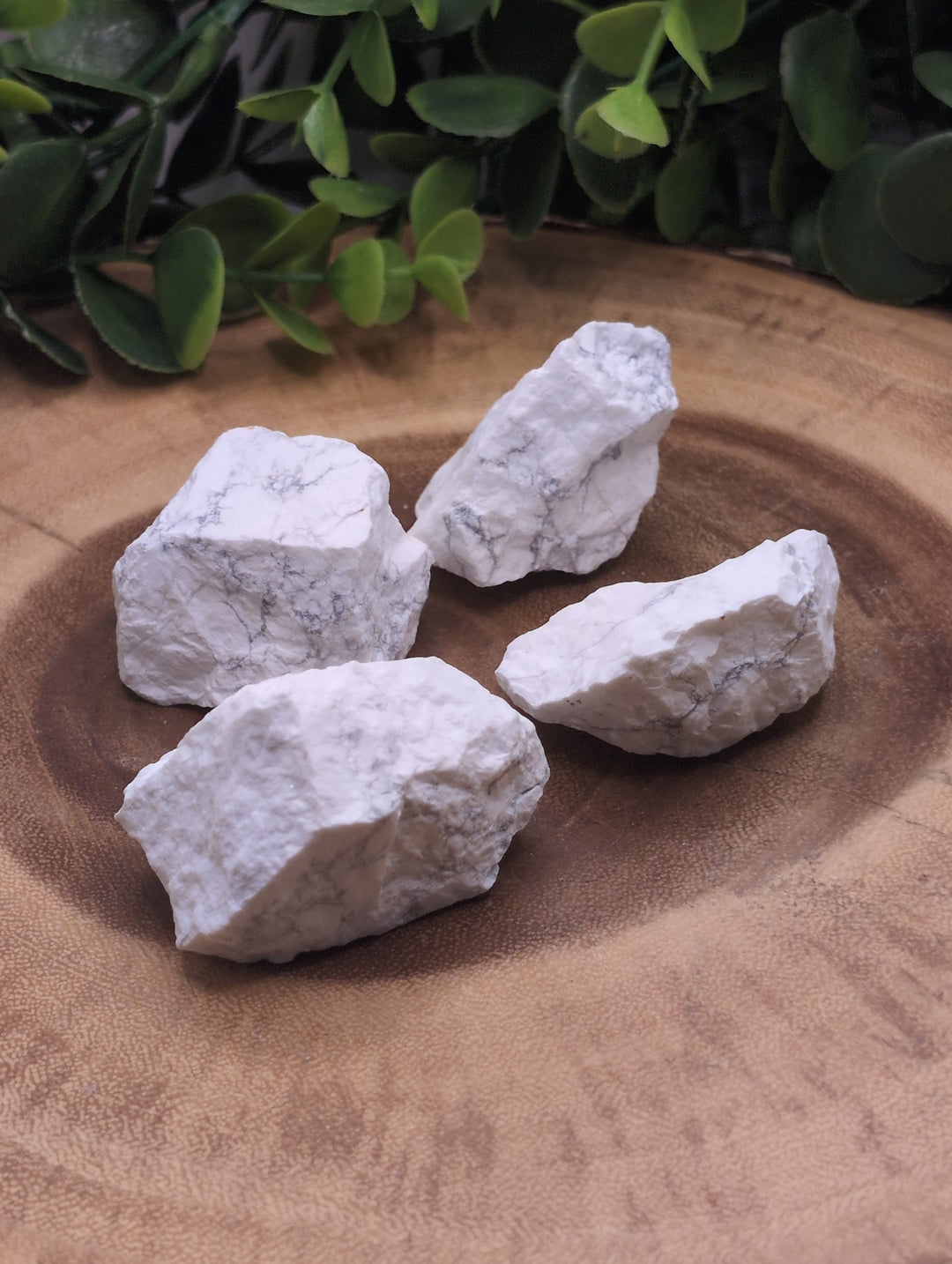 Howlite Rough cut