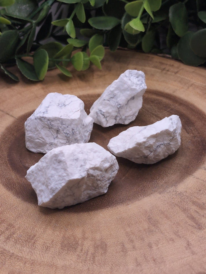 Howlite Rough cut