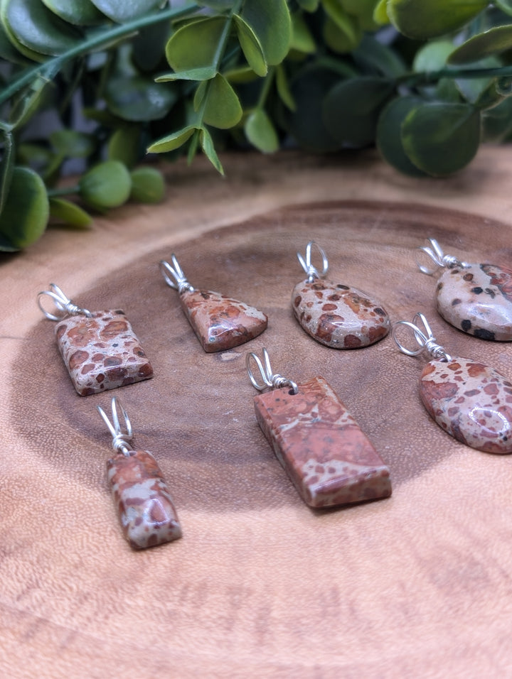 Leopard Skin Jasper Pendant