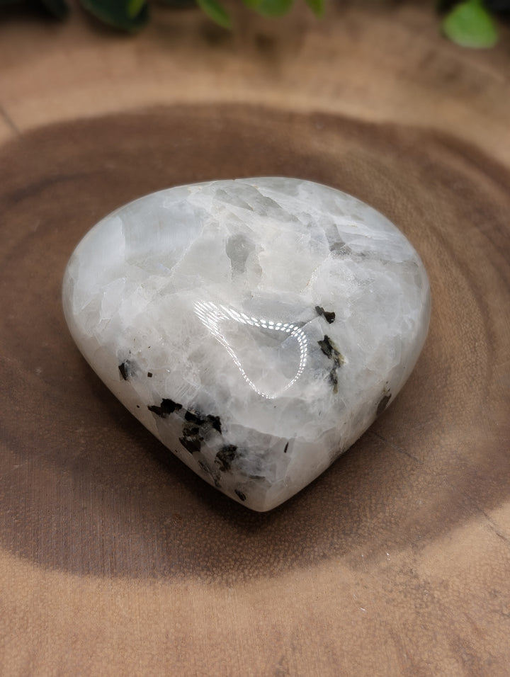 Rainbow Moonstone Heart (M)