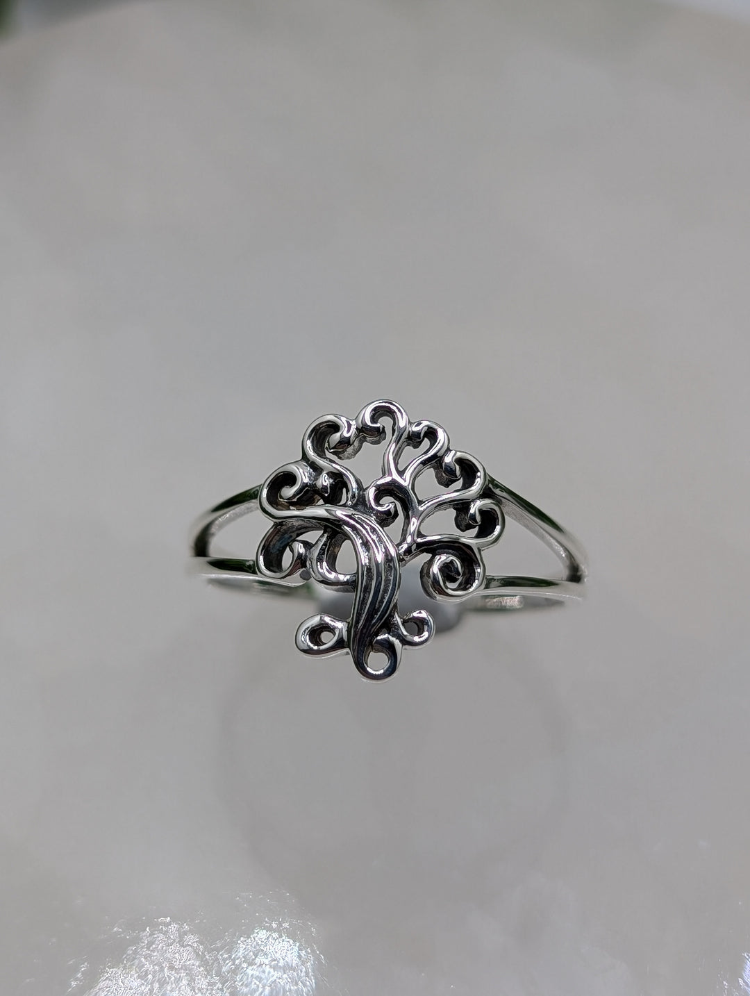 Sterling Silver Tree Of Life Ring