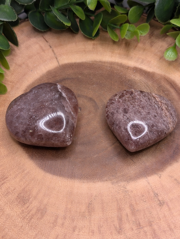 Strawberry Quartz Heart