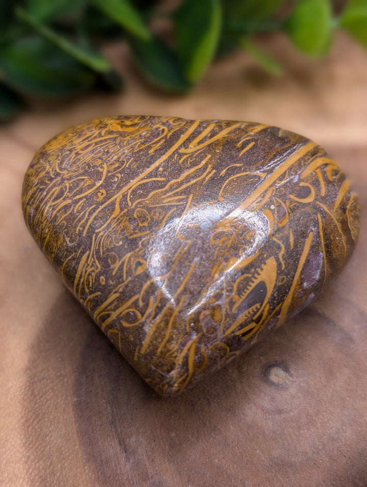 Calligraphy Stone Heart
