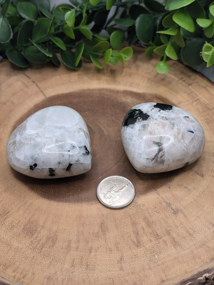Rainbow Moonstone Heart (M)