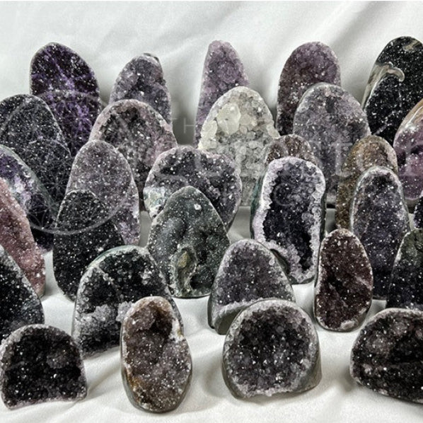 Amethyst Standing Cluster