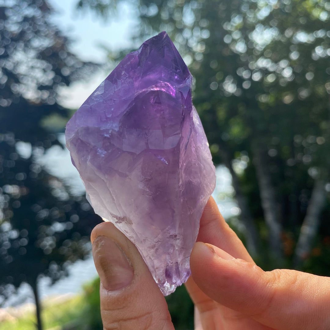 AAA Rough Amethyst Single Terminated Crystal (Item 11)