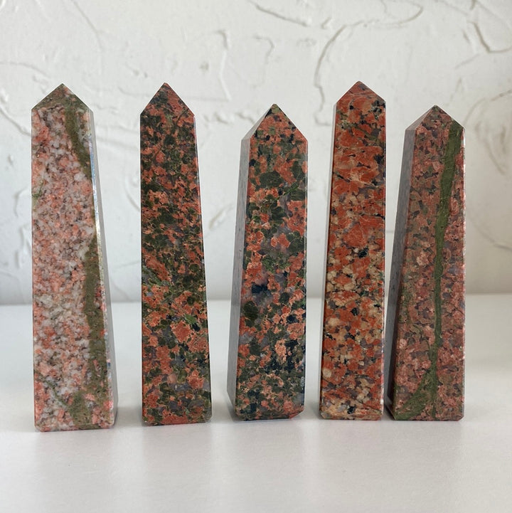 Unakite Obelisk