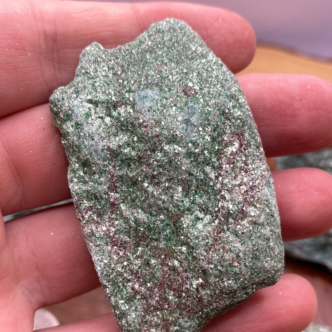 Fuchsite Rough Cut