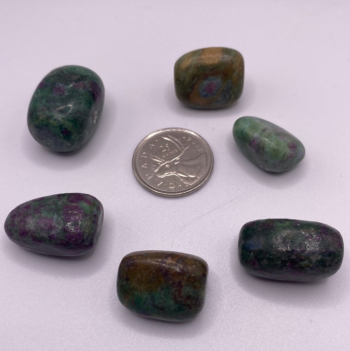 Ruby Fuchsite Tumbled Stone