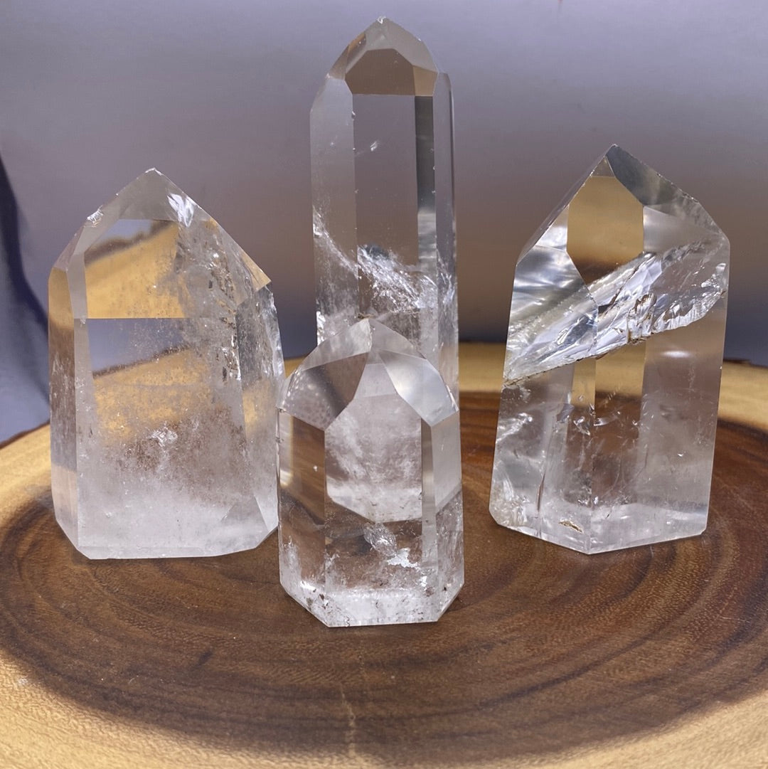 Clear Quartz Tower