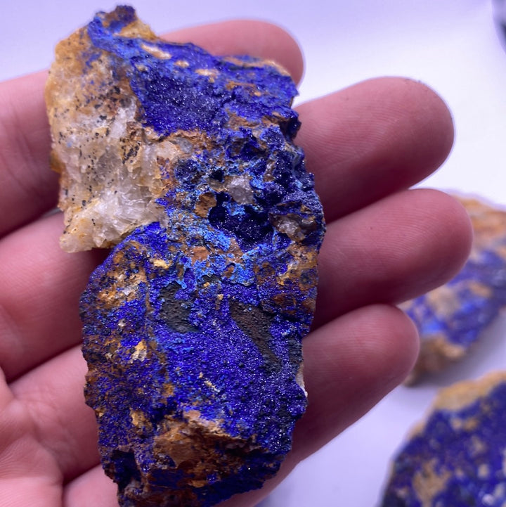 Azurite Chunks