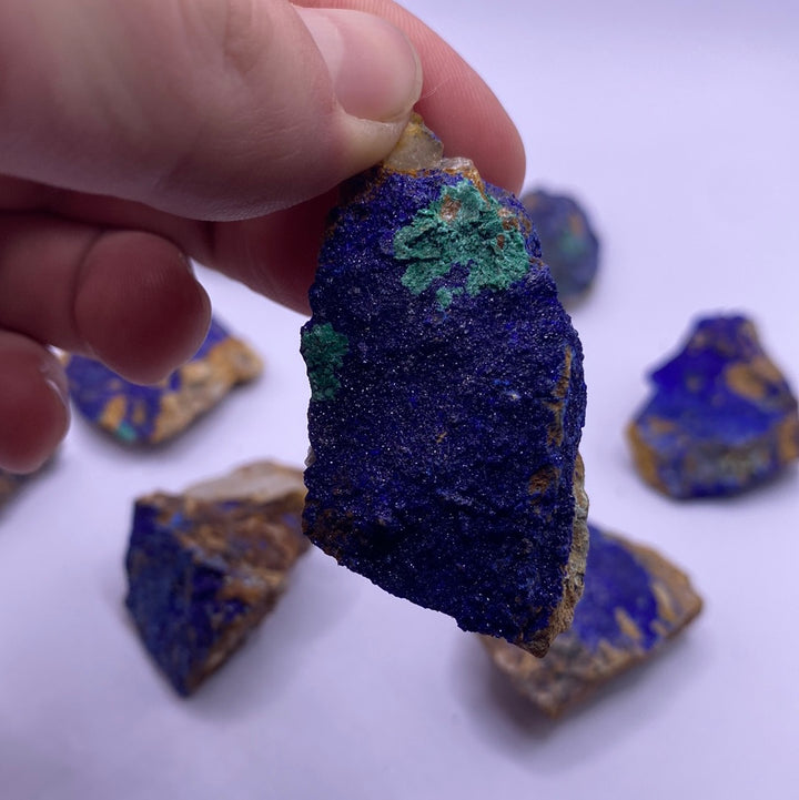 Azurite Chunks