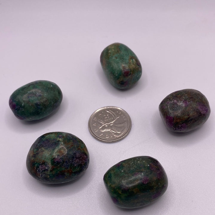 Ruby Fuchsite Tumbled Stone