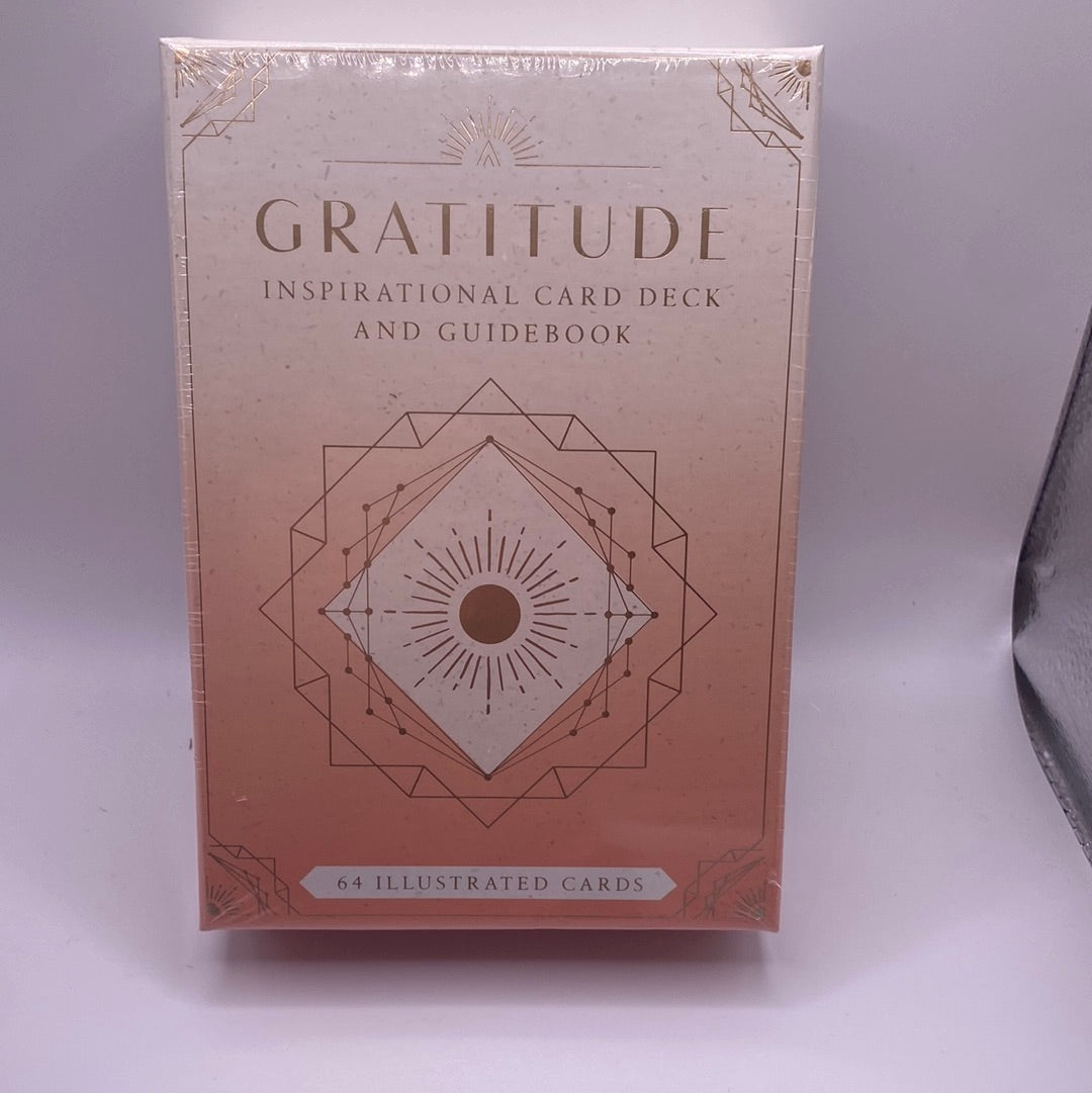 Gratitude Inspirational Card Deck And Guidebook
