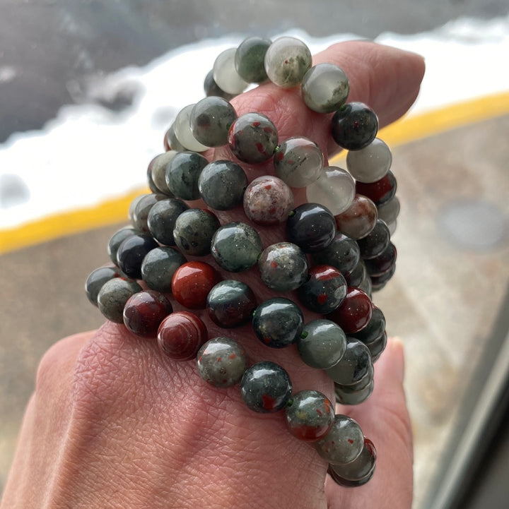 Bloodstone 8mm Bracelet