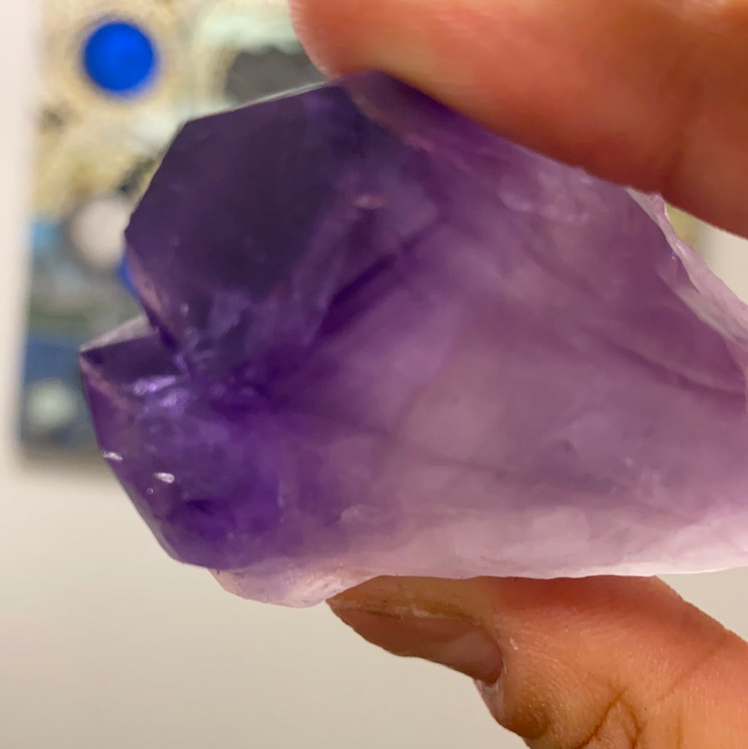 AAA Rough Amethyst Single Terminated Crystal (Item 10)