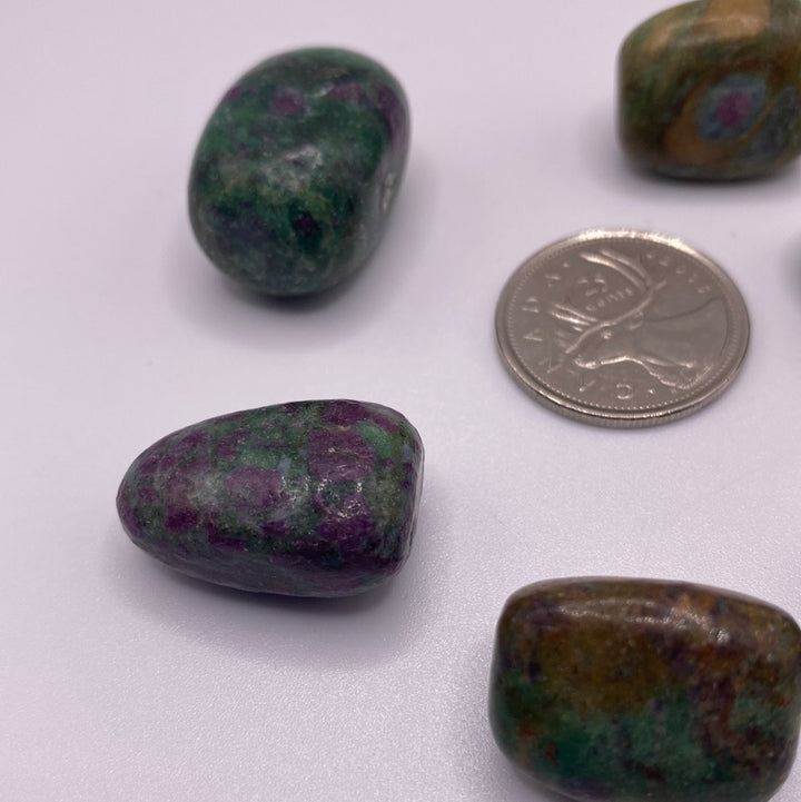 Ruby Fuchsite Tumbled Stone