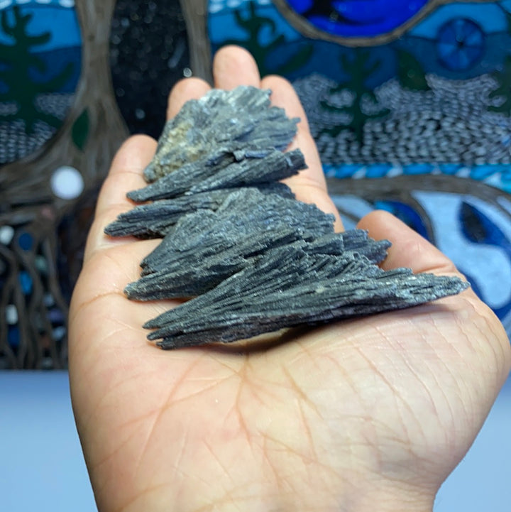 Black Kyanite Blades