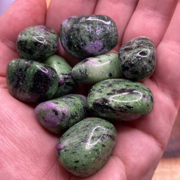 Ruby Zoisite Tumbled