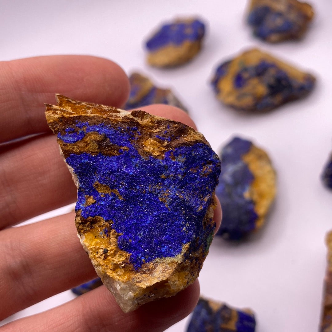 Azurite Chunks