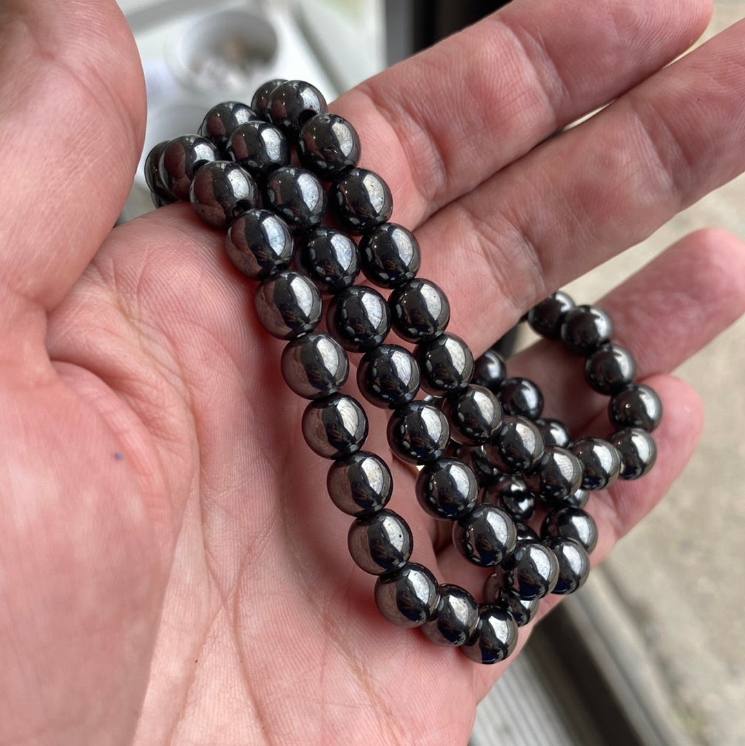 Hematite 8mm Bracelet