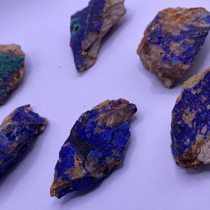 Azurite Chunks