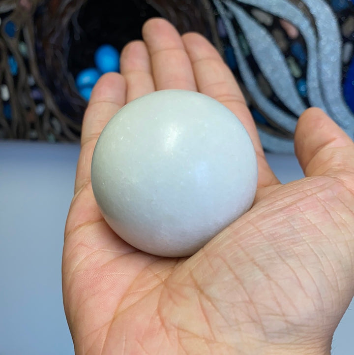 White Jade 50mm Sphere