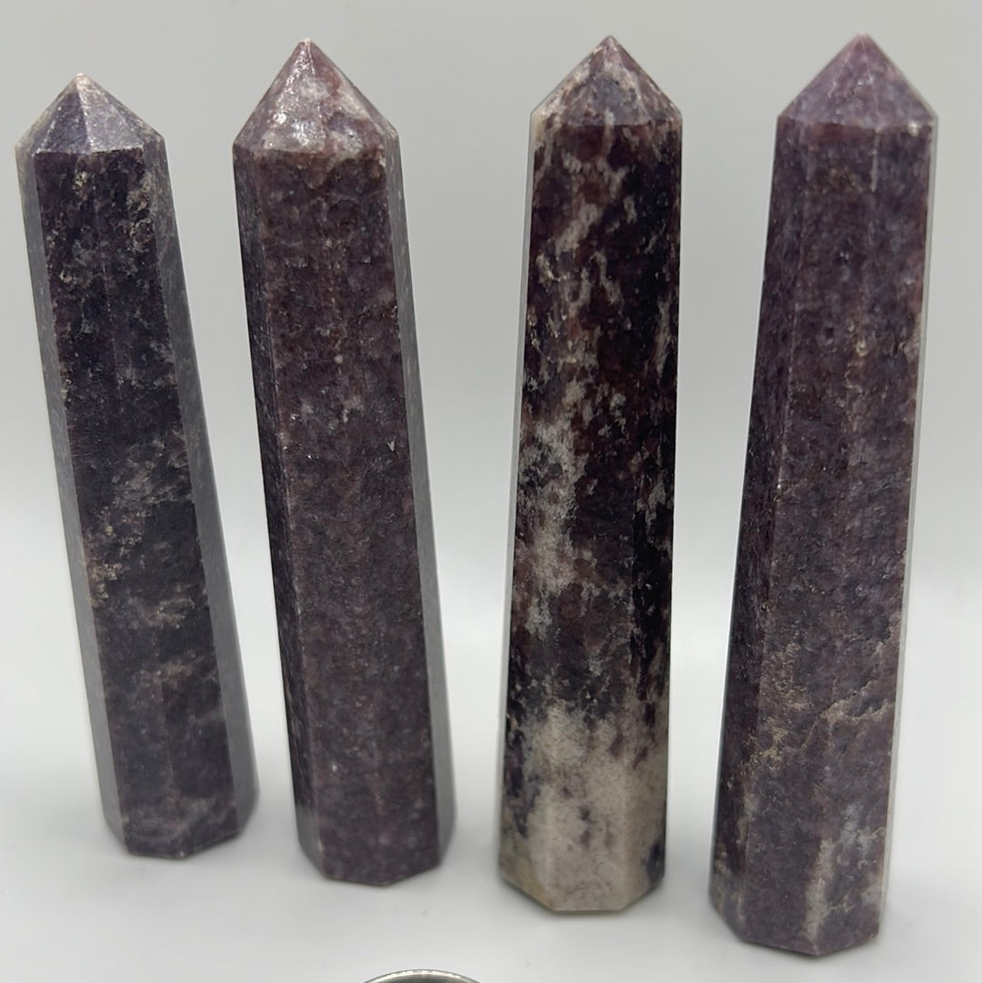 Lepidolite Obelisk Point (3-5")