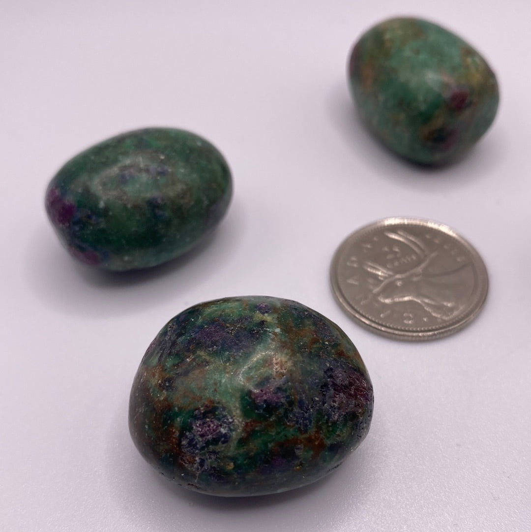 Ruby Fuchsite Tumbled Stone