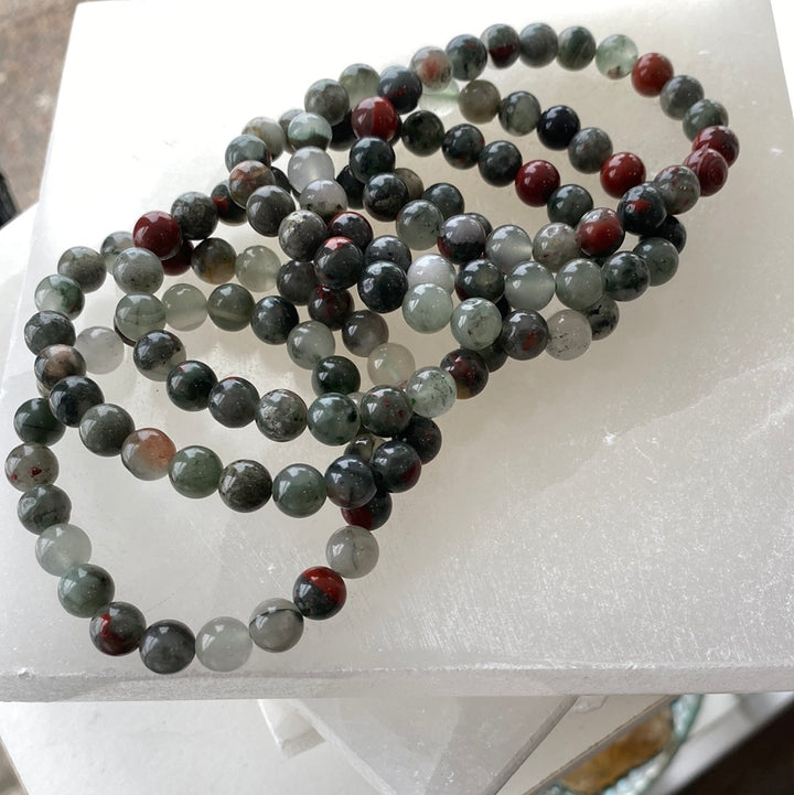 Bloodstone 8mm Bracelet