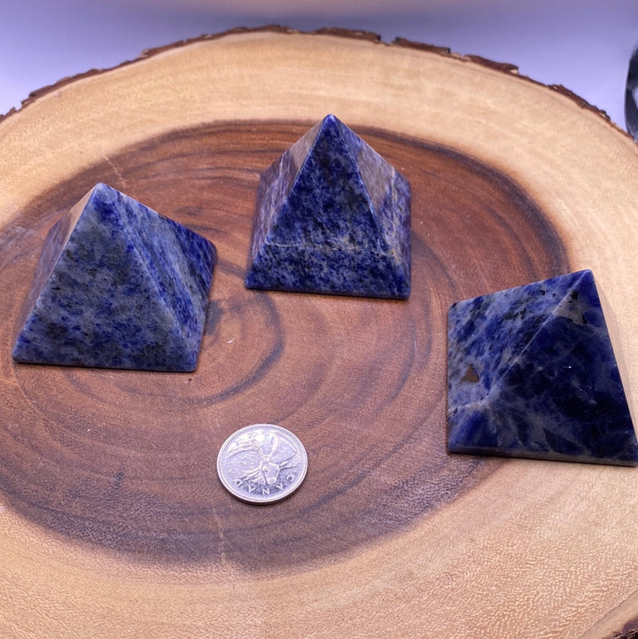 Sodalite Pyramid