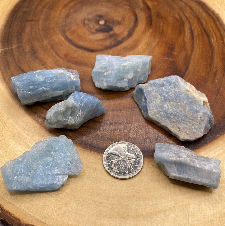 Blue Beryl Rough Chunks