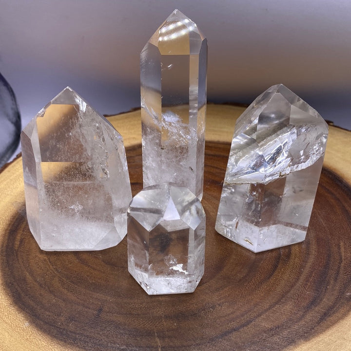 Clear Quartz Tower