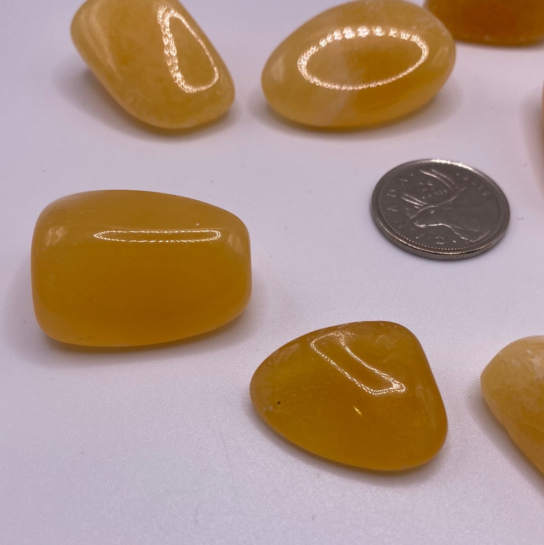 Orange Calcite Tumble (M- L)