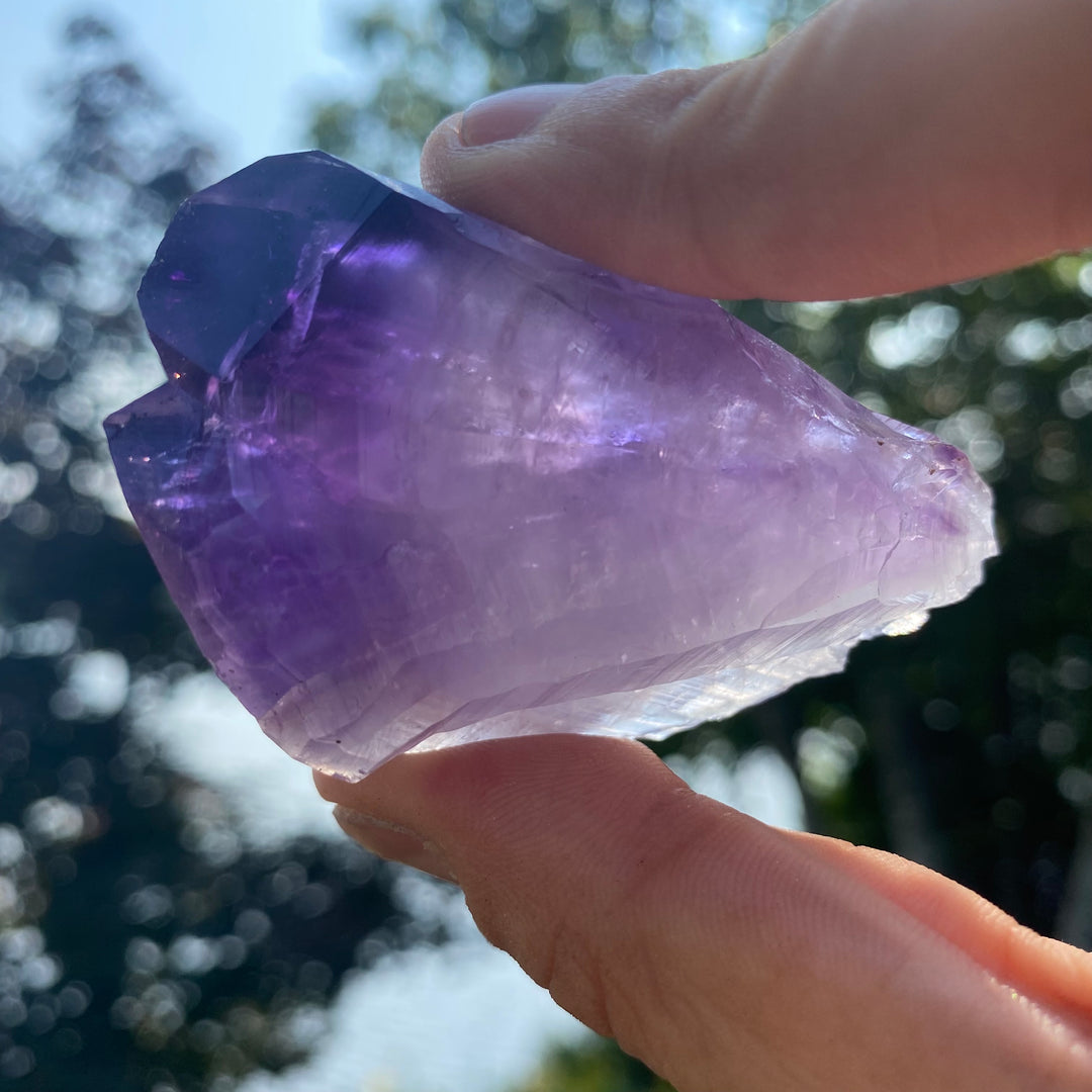 AAA Rough Amethyst Single Terminated Crystal (Item 10)