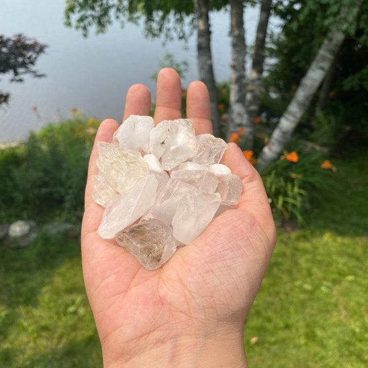 Clear Calcite Natural Rough Cut