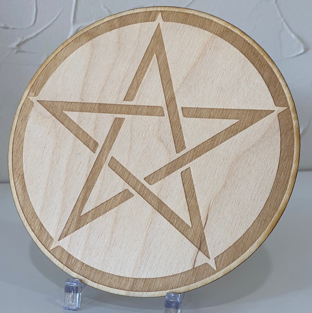 Pentagram Crystal Grid 6”