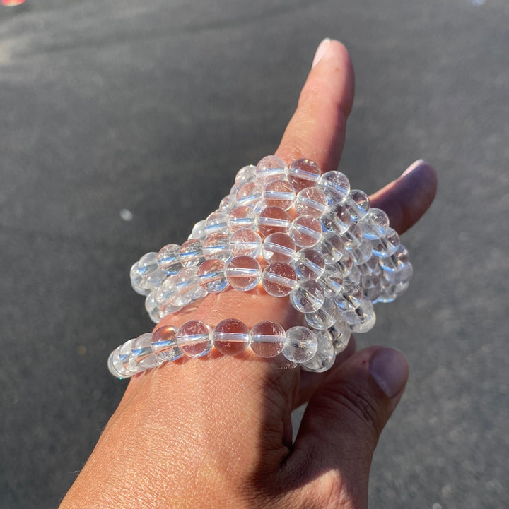 Clear Quartz 8mm Bracelet