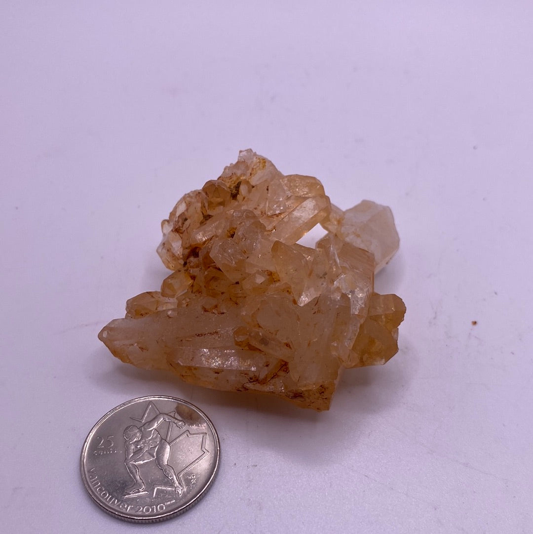 Tangerine Quartz Specimen