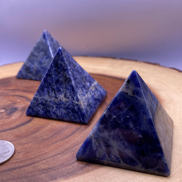 Sodalite Pyramid