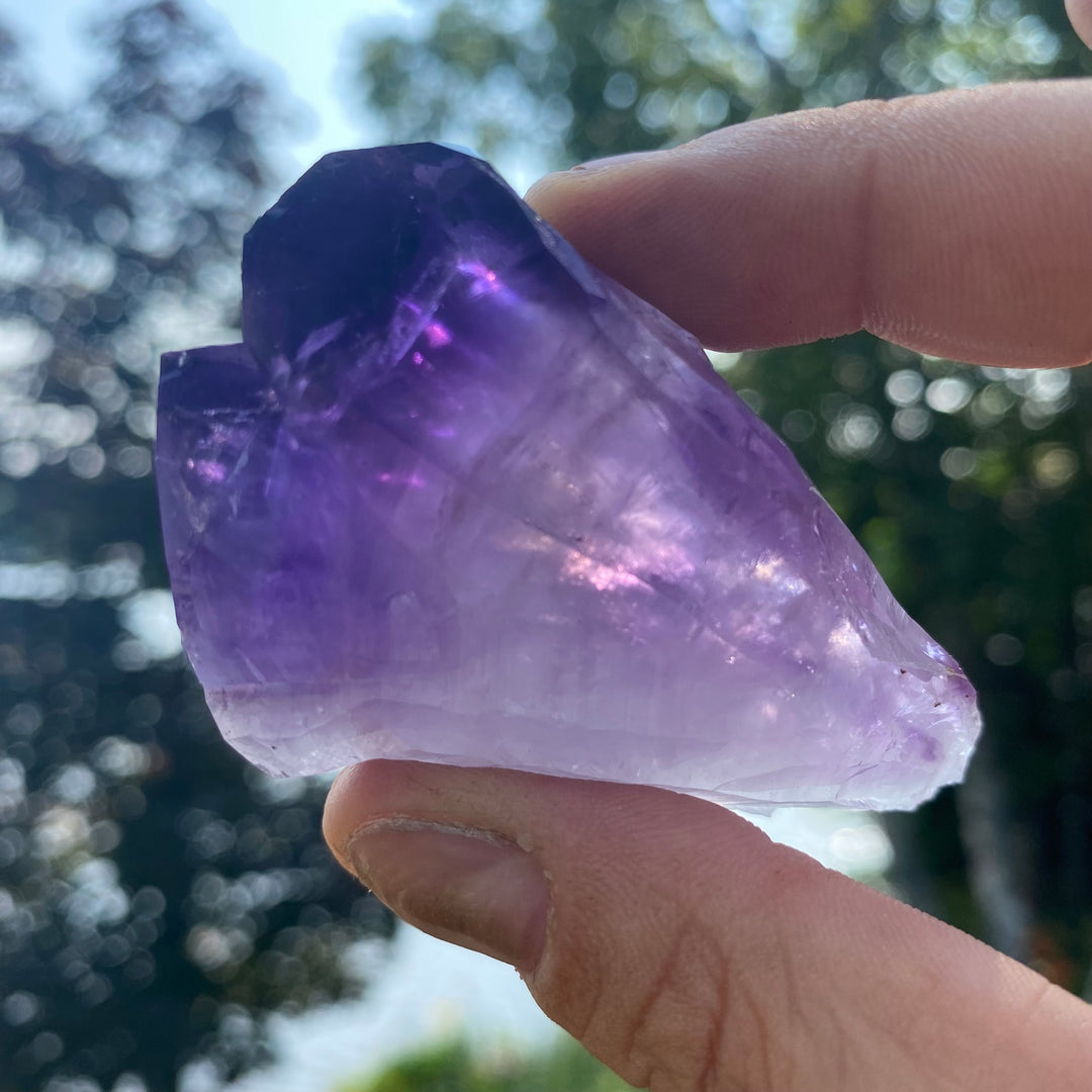 AAA Rough Amethyst Single Terminated Crystal (Item 10)