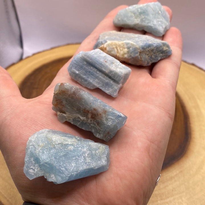 Blue Beryl Rough Chunks