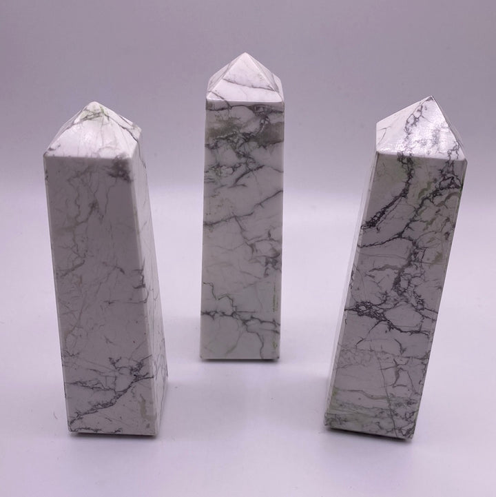 Howlite Obelisk