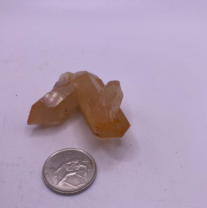 Tangerine Quartz Specimen