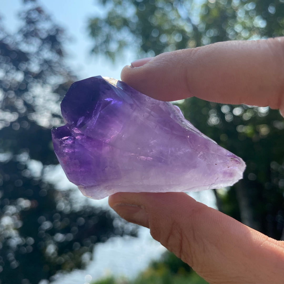 AAA Rough Amethyst Single Terminated Crystal (Item 10)