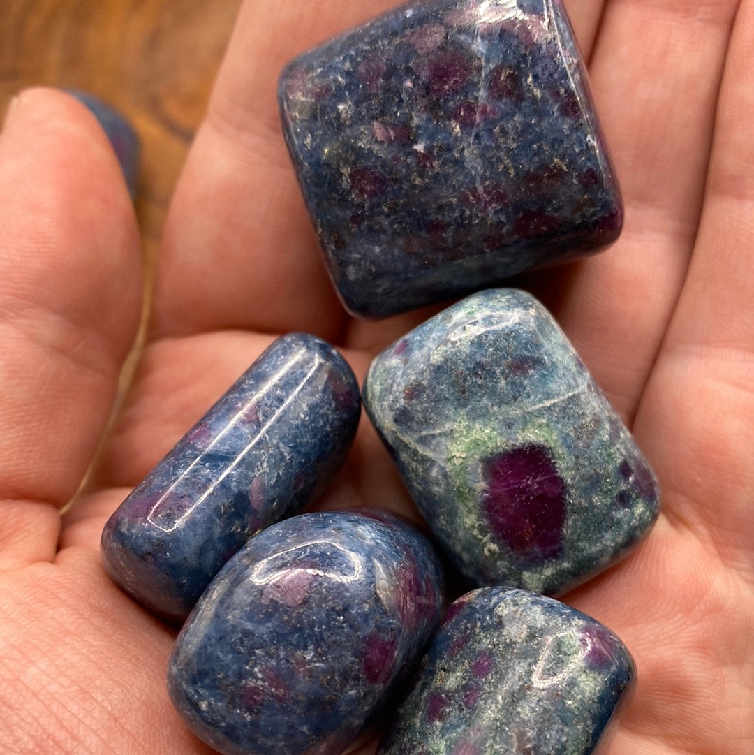 Ruby Kyanite Tumbled