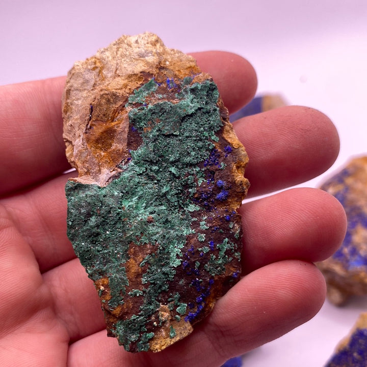 Azurite Chunks